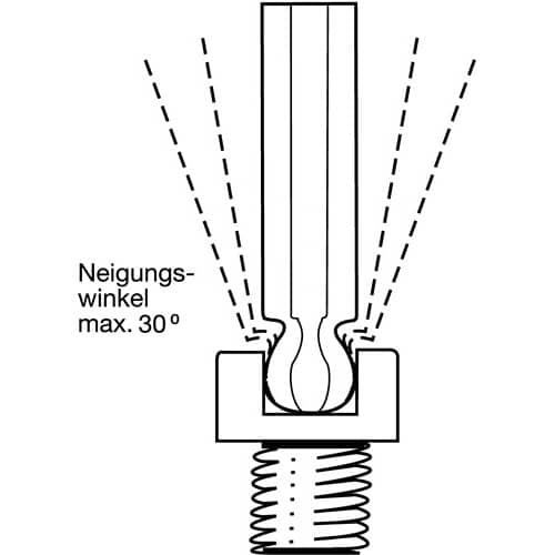 WIHA Sechskantwinkelschraubendreher 369 SW 4mm lang,Kugelkopf 142x29mm WIHA