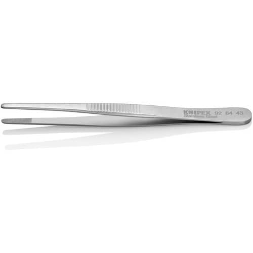 KNIPEX Präzisionspinzette L.120mm ger.Spitzen-B.3mm verchr.KNIPEX