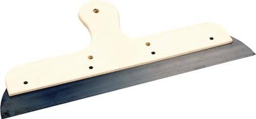 HAROMAC Flächendekorspachtel B.250mm Holzgr.poliertes Stahlblatt HAROMAC