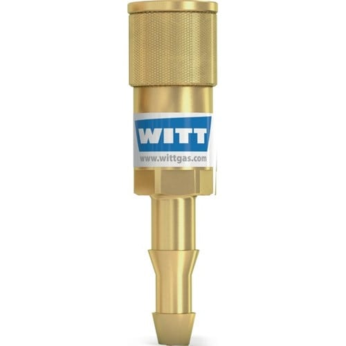 WITT Schlauchkupplung SK 100-1,SK 100-2 Sauerstoff 6,3mm Körper WITT