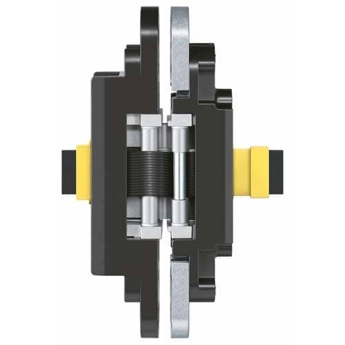 SIMONSWERK Verdecktliegendes Türband TECTUS® TE 340 3D Energy, edelstahloptik
