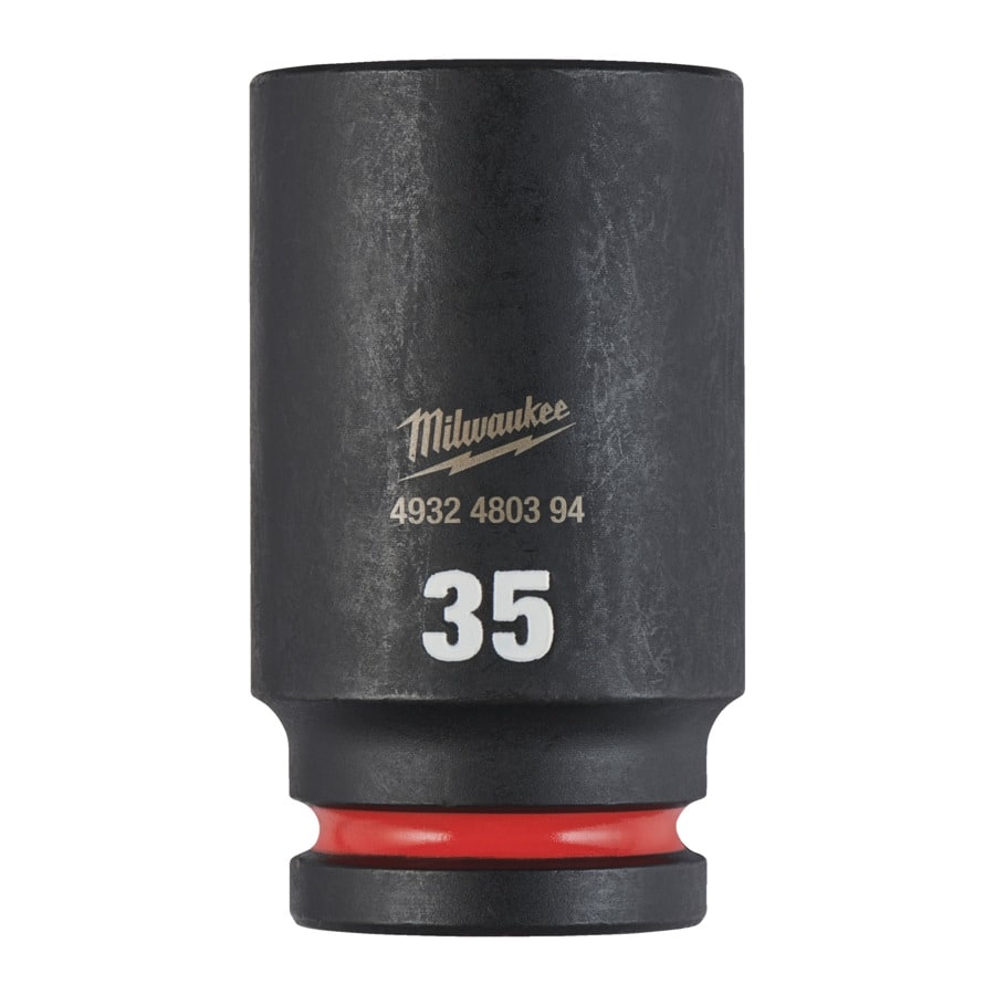 MILWAUKEE 35 x 90 mm SHOCKWAVE Schlagnuss 3/4" lang