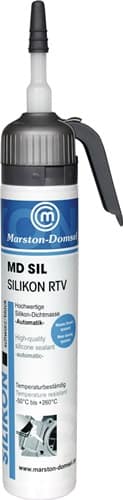 MARSTON Silikondichtmasse MD SIL schwarz 200ml Automatik-Kartusche MARSTON