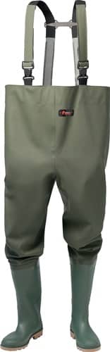 NORWAY Wathose Gr.46 olivgrün PVC auf Polyester-Trägergewebe
