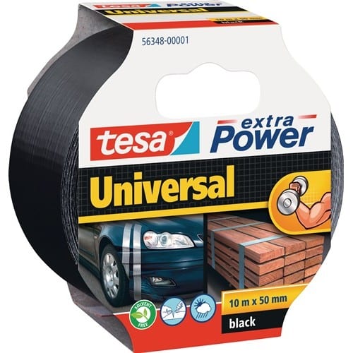 TESA Gewebeband ext.Power® 56348 schwarz L.10m B.48mm Rl.TESA
