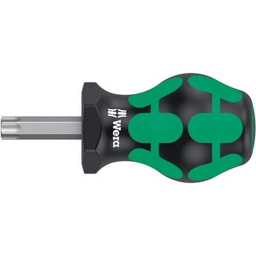 WERA Schraubendreher 367 TORX® Stubby Gr.T 40 Klingen-L.25mm 2K-Griff Rundkl.WERA