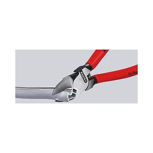 KNIPEX Seitenschneider f.Ku.L.180mm ger.Ku.-Überzug KNIPEX