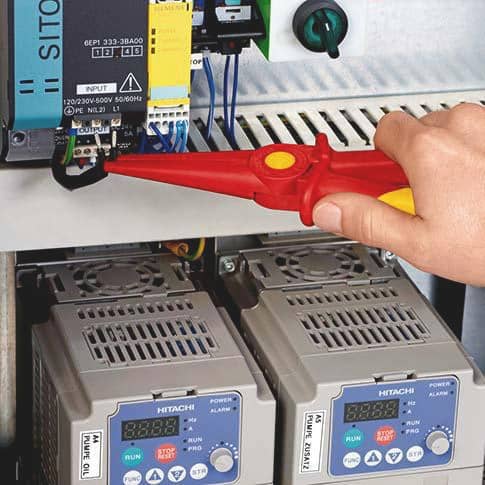 KNIPEX Flachrundzange Gesamt-L.220mm KU.glasfaserverst.m.Weichkunststoff-Zone KNIPEX