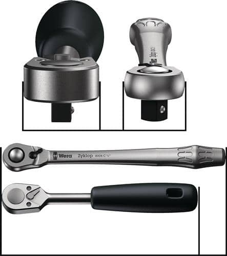 WERA Steckschlüsselsatz Zyklop Metal 29-tlg.3/8 Zoll SW 8-19mm Z.72 6KT WERA
