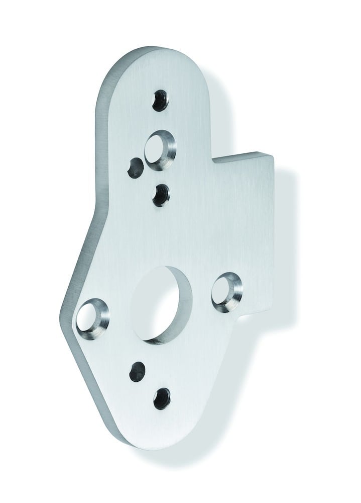 HEWI Adapterplatte 507700, Edelstahl, 507700