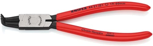 KNIPEX Sicherungsringzange J 21 f.Bohrungen D.19-60mm pol.KNIPEX