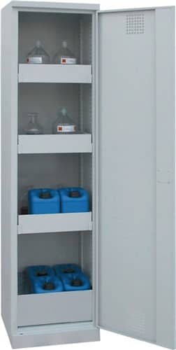 LACONT Chemikalien- u.Giftschrank H1950xB1200xT500mm Anz.Flügeltüren 2