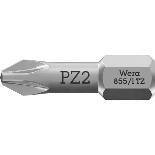 WERA Bit 855/1 TZ 1/4 Zoll PZD 2 L.25mm Torsionszone,zähh.WERA