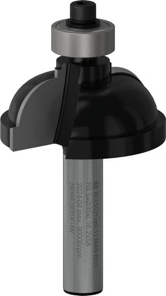 BOSCH Profilfräser F, 8 mm, R1 9,5 mm, D 35 mm, L 16,2 mm, G 59 mm