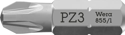 WERA Bit 855/1 Z 1/4 Zoll PZD 3 L.25mm WERA