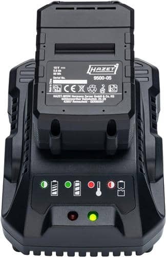 HAZET Akku-Schlagschrauber 9512-600/4 18V 5Ah 12,5mm (1/2Zoll) 4-kt.406 Nm HAZET