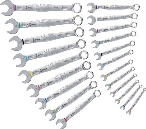 WERA Ringmaulschlüssel-Satz 6003 Joker 22-tlg.SW 5,5-32mm ger.leg.WS WERA