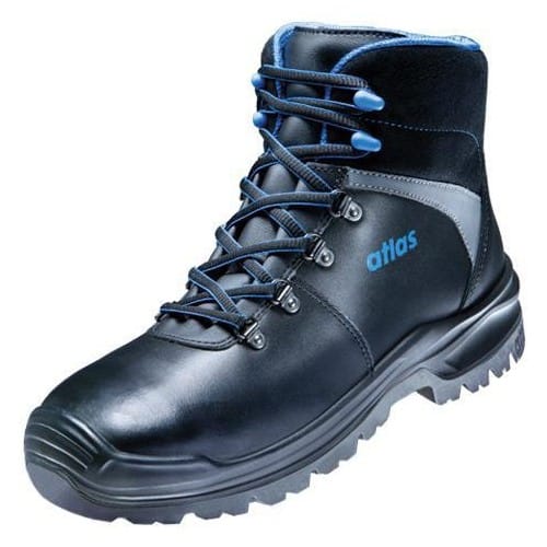 ATLAS Sicherheitsstiefel SL 535 XP ESD Gr.47 W.10 black/royal blue S3 SRC EN20345