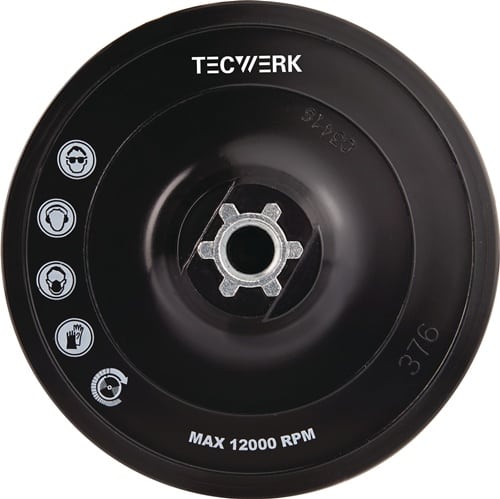 TECWERK Stützteller D.150mm M14 kletthaftend TECWERK