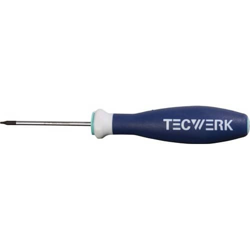 TECWERK Schraubendreher Gr.T 9 Klingen-L.60mm 3K-Griff Rundkl.TECWERK