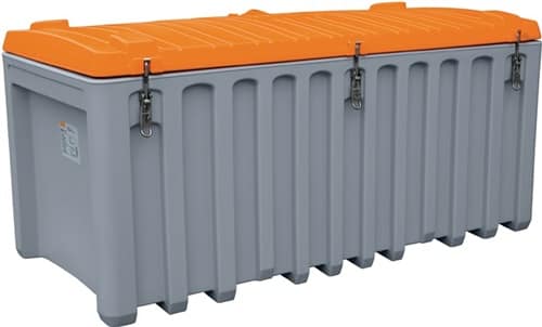 CEMO Werkzeugbox B1700xT840xH800mm PE grau/orange 750l