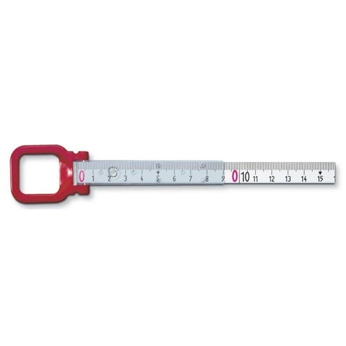 BMI Rahmenbandmaß ERGOLINE L.50m Band-B.13mm B mm/cm EG II Alu.gelb Stahlmaßband BMI