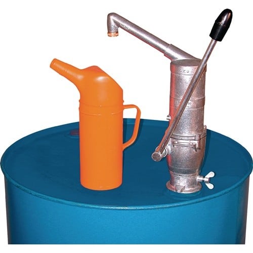 TECALEMIT Handkolbenpumpe Zinkdruckg.0,25 l/Hub geeignet f.Motoröl,Getriebeöl TECALEMIT