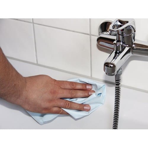 WIPEX Mikrofaser-Wischtuch blau L400xB380ca.mm 1 KT=10x5 Tü.WIPEX