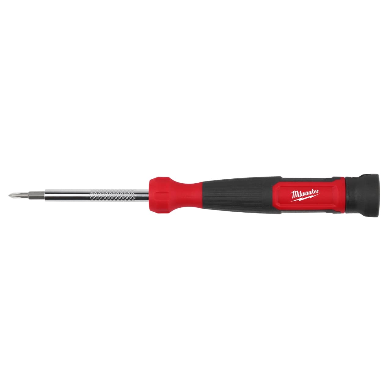 MILWAUKEE inkl. 2 Wende-Bits PH/SL Feinschraubendreher 4 in 1