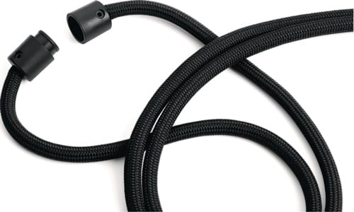 DURABLE Cliphalter JoJo rundgewebt m.Karab.Band-L.460mm schwarz DURABLE