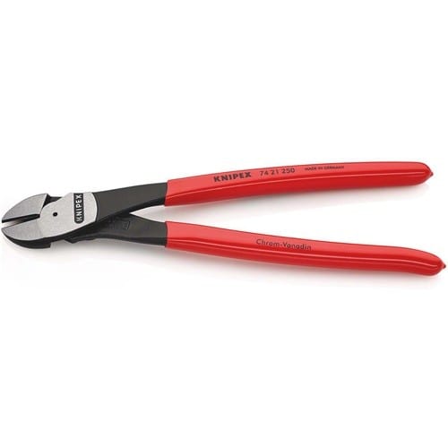 KNIPEX Kraftseitenschneider L.250mm Form 2 Ku.-Überzug KNIPEX
