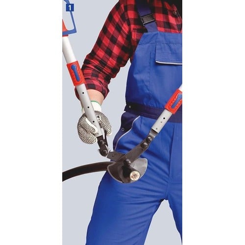KNIPEX Kabelschere Werkzeuglänge 570-770mm Kopf brün.2K-Hülle KNIPEX