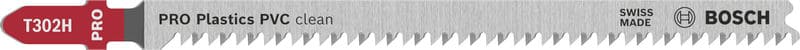 BOSCH Stichsägeblatt T 302 H Clean for PVC, 5er-Pack