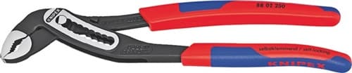 KNIPEX Wasserpumpenzange Alligator® L.180mm Spann-W.36mm pol.Comfort-Griff KNIPEX
