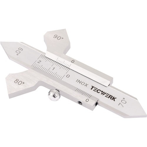 TECWERK Schweißnahtschiebelehre Messber.0-20mm TECWERK