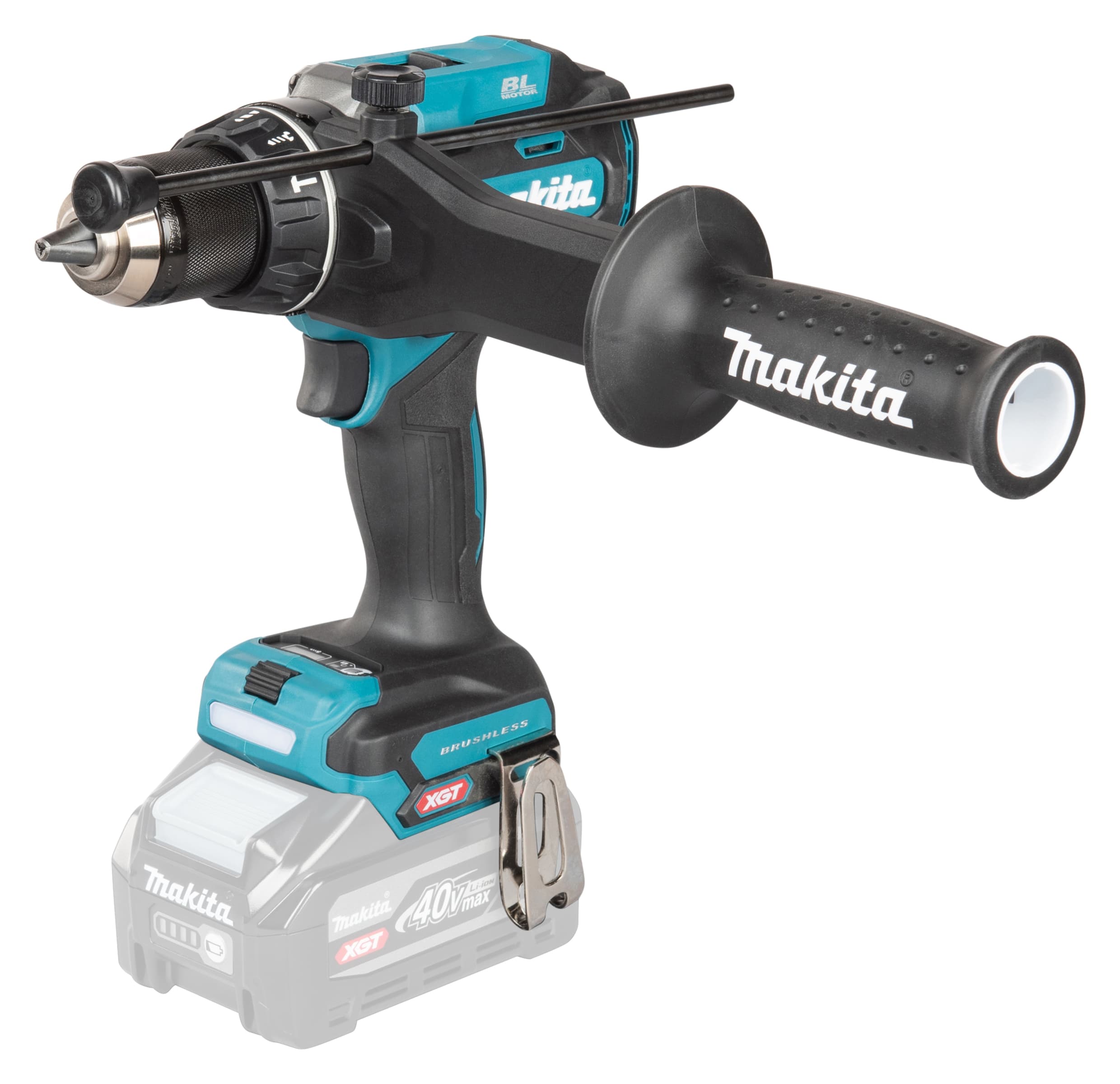 MAKITA Akku-Schlagbohrschrauber 40V ohne Akku und Ladegerät HP003GZ