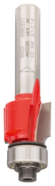 BOSCH Abrundfräser Expert for Wood, 8 mm, D 16,7 mm, R1 2 mm, L 12,7 mm, G 55 mm