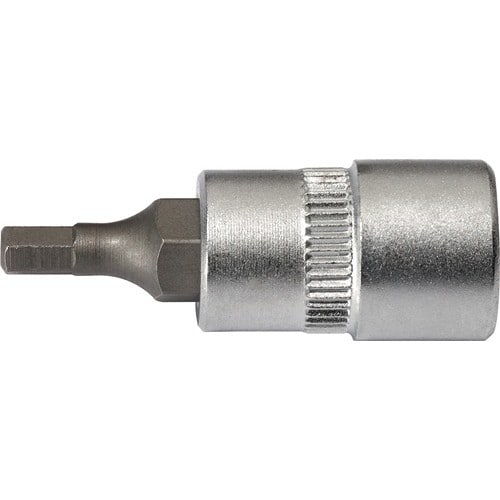 TECWERK Steckschlüsseleinsatz 1/4 Zoll 6-kant SW 4mm L.32mm TECWERK