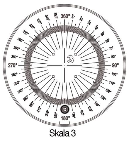 SCHWEIZER Standlupe Tech-Line Vergr. 8x Vario Skala 1,2,3,4,5 6tlg. Schweizer