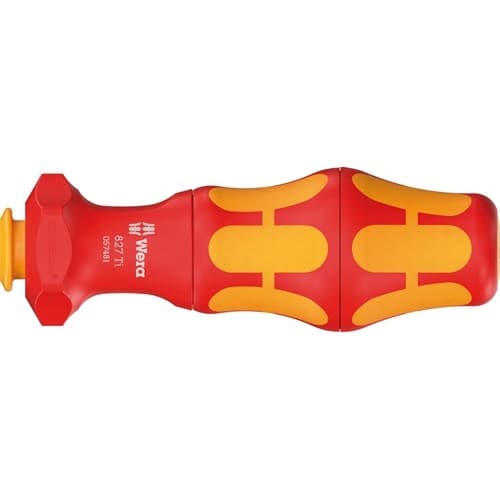 WERA Handgriff 827 T i Kraftform Turbo f.WERA VDE Wechselkl.VDE isol.WERA