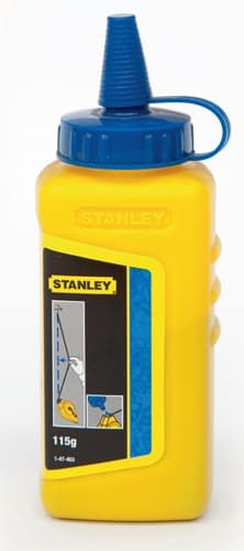 STANLEY Schlagschnurkreide 115g blau Ku.-Flasche STANLEY