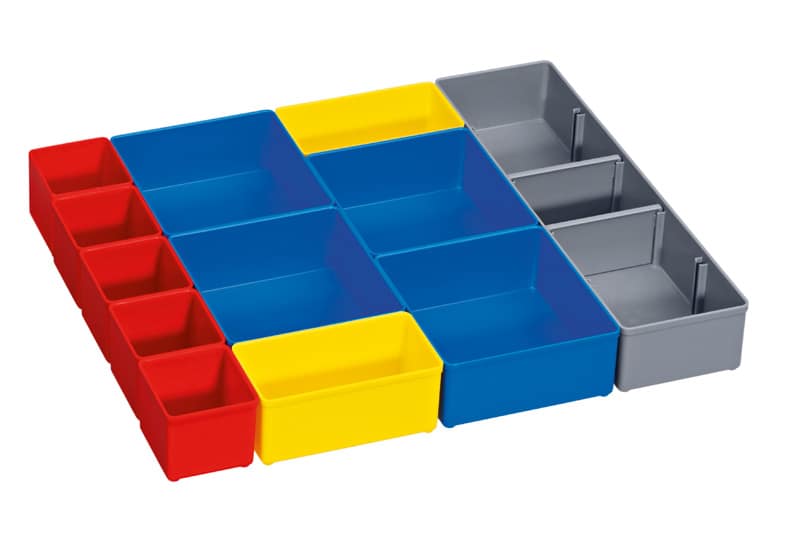 BOSCH i-BOXX 53 inset box Set 12 Stück für Boxen für Kleinteileaufbewahrung