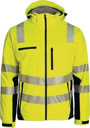 PREVENT TRENDLINE Winter-Warnschutzsoftshelljacke Gr.XXL gelb-schwarz PREVENT TRENDLINE