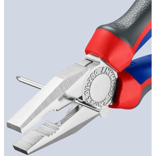 KNIPEX Kombizange L.200mm verchr.Comfort-Griffe KNIPEX