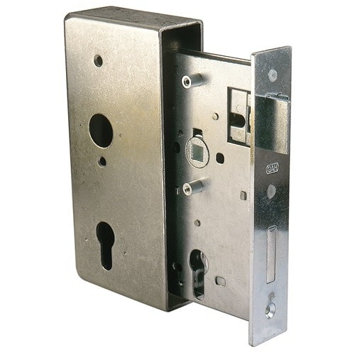 GAH Schlosskasten DIN L/R Maß A185xB90xC55xE40mm Dornm.55mm GAH