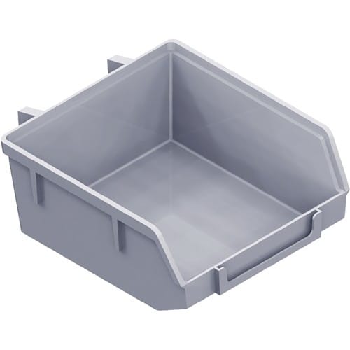 ALFER ELEMENT SYSTEM Kunststoff-Minibox Ku.weiß B.90mm T.90mm H.40mm ALFER ALUMINIUM