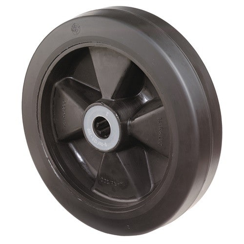 BS ROLLEN Ersatzrad D.125mm Trgf.200kg Elastikgummi schwarz