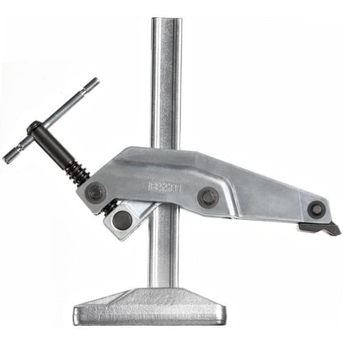 BESSEY Greifarmspanner Spann-H.200mm A.123 -140mm Schienenquerschnitt 28x11mm BESSEY