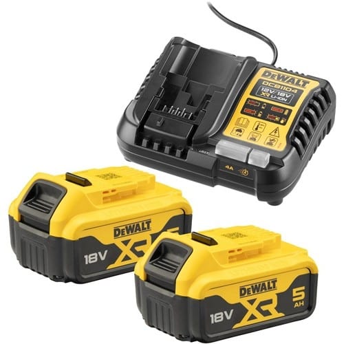 DEWALT Akku-Starter-Set DCB1104P2 18V 5Ah DEWALT