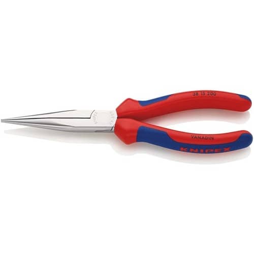 KNIPEX Mechanikerzange L.200mm Form 1 ger.Mehrkomp.-Hülle verchr.KNIPEX